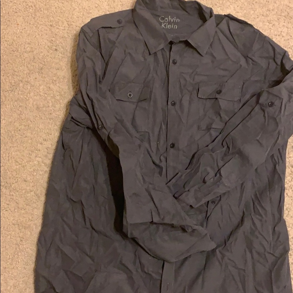 Calvin Klein long sleeve button down